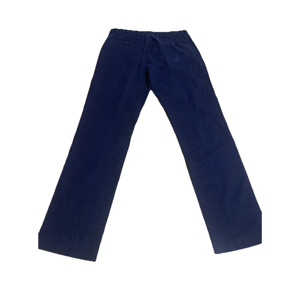 Banana Republic 33x34 Navy Blue Mason Slim Fit‎ Taper Rapid Movement Chino Pants